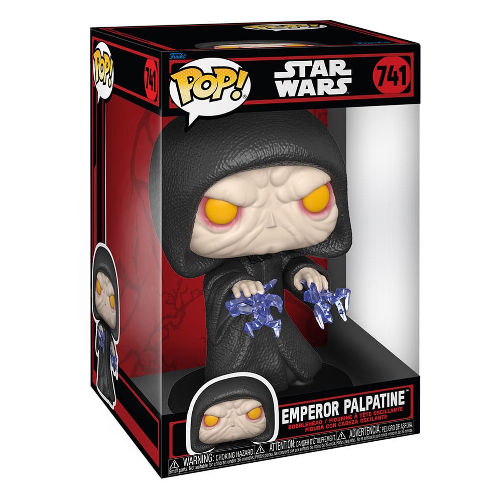 Palpatine Star Wars Dark Side Super Sized Funko POP! Vinyl Figure