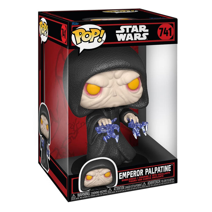 Palpatine Star Wars Dark Side Super Sized Funko POP! Vinyl Figure
