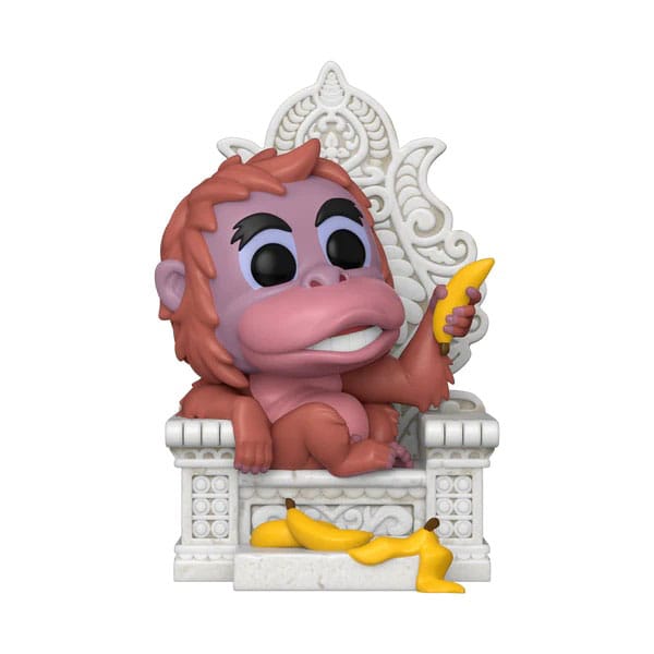 Funko King Louie The Jungle Book POP! Deluxe Vinyl Figure on Throne 13 cm