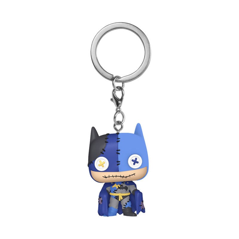 Funko Batman DC Patchwork POP! Vinyl Keychain Display 12 Pack 4 cm