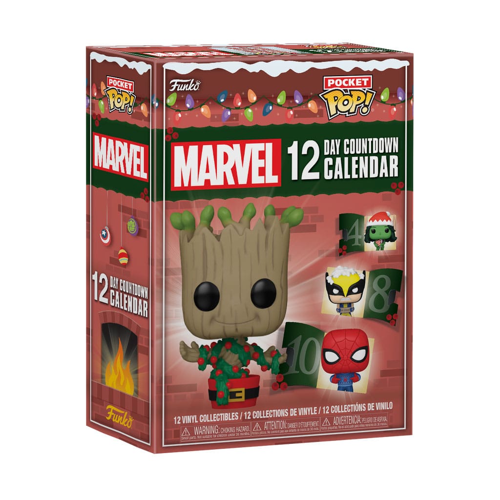 Marvel 12 Days Countdown Pocket POP! Advent Calendar