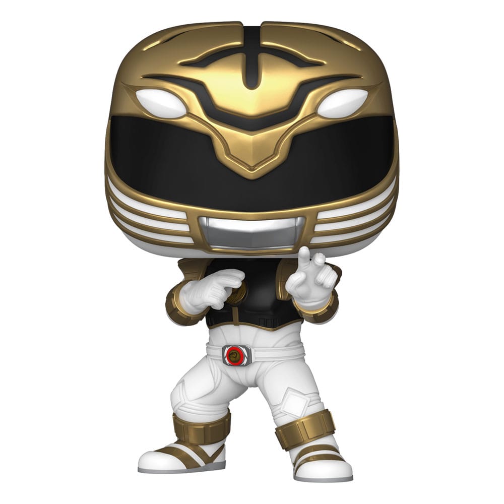 Funko White Ranger Mighty Morphin Power Rangers The Movie POP Movies Vinyl Figure 9 cm
