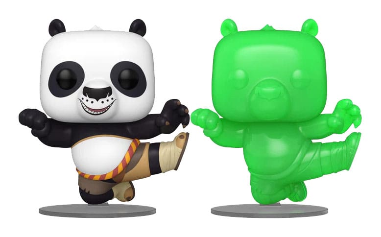 Funko Po Kung Fu Panda POP! Movies Vinyl Figure with Chase 9 cm Assortment 6 Pack