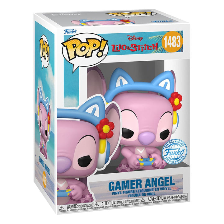 Lilo and Stitch Gamer Angel Lilo and Stitch POP Disney Vinyl Figure Exclusive Version