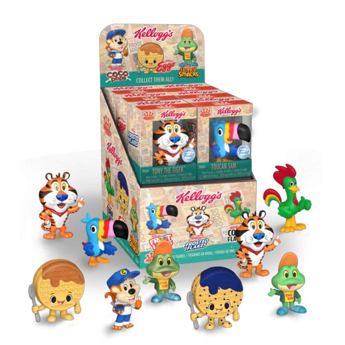 Funko Kelloggs Mascots Kelloggs Mini Figures Display 12 Pack 5 cm