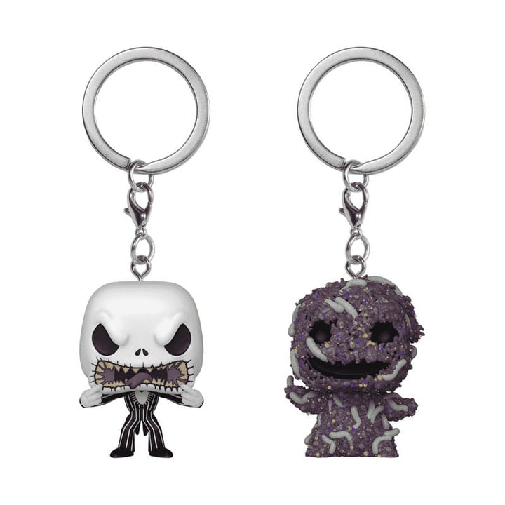 Funko Jack Oogie Nightmare Before Christmas POP! Vinyl Keychain 2 Pack