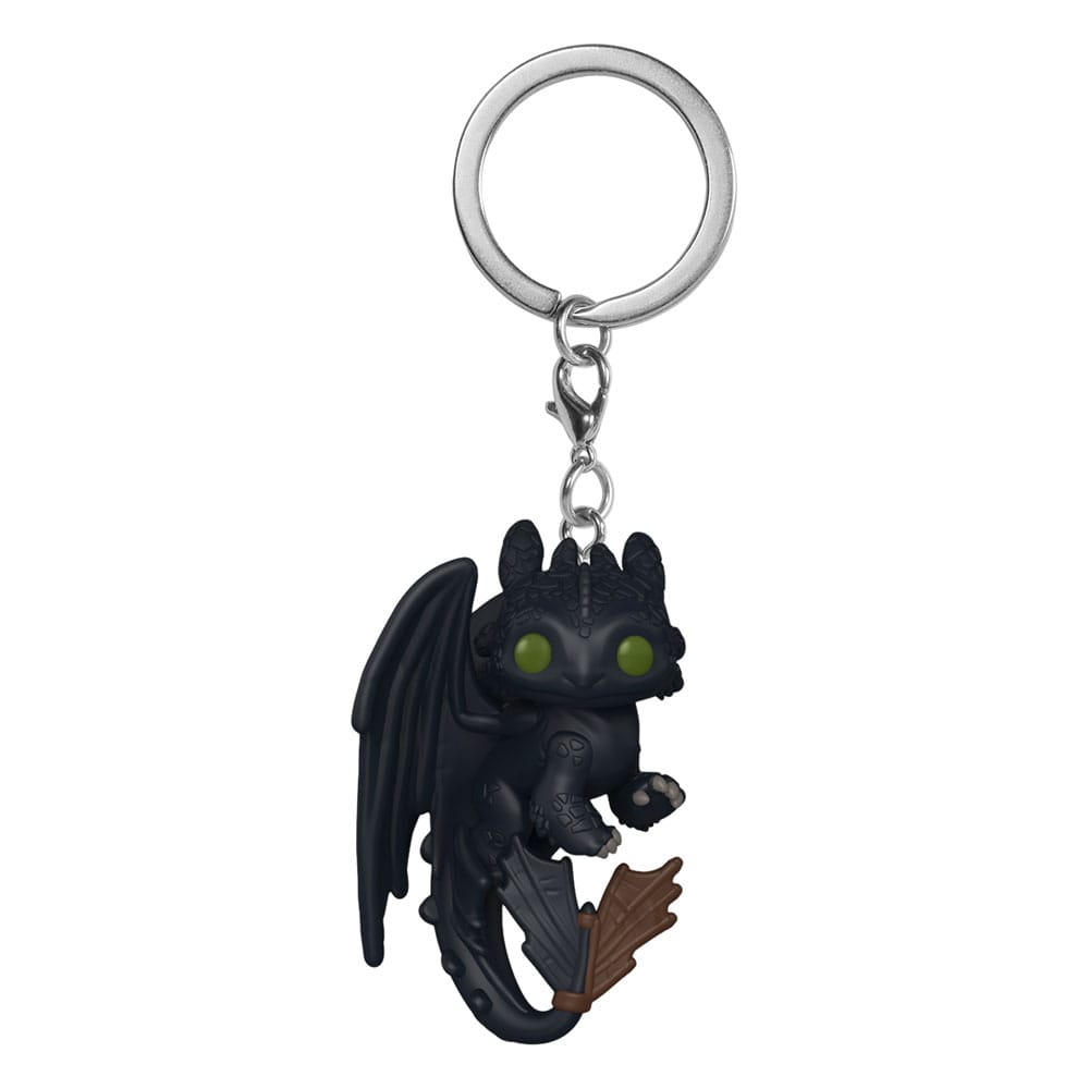 How to Train Your Dragon Toothless LAM POP Vinyl Keychain Display