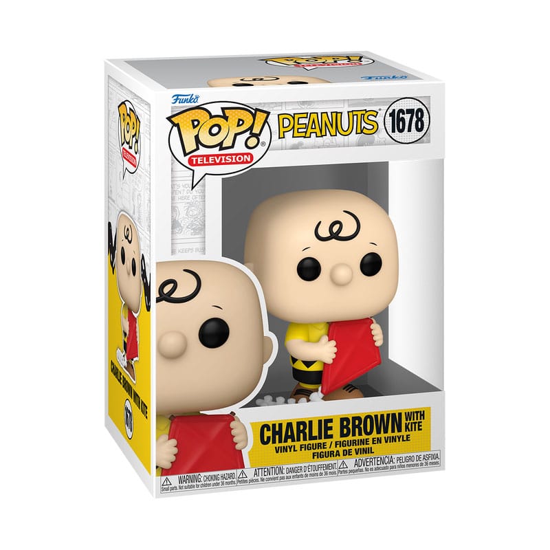 Charlie Brown With Kite Peanuts Funko POP! Vinyl Figure