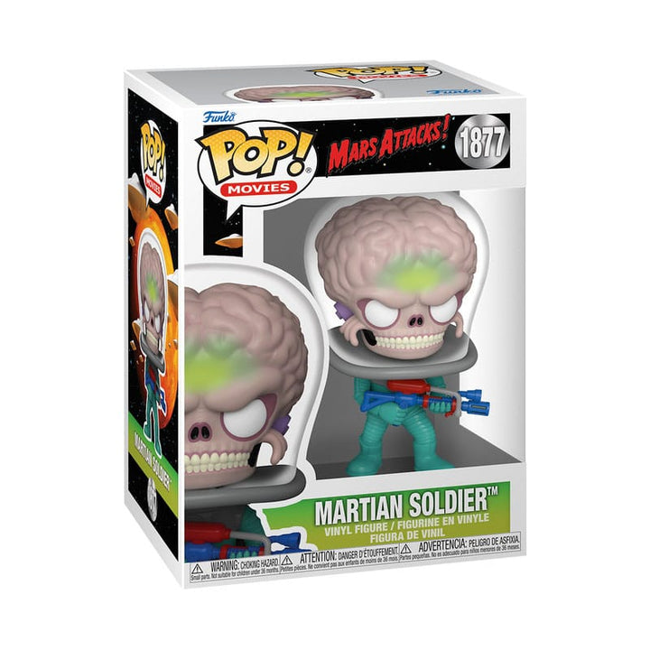 Martian Soldier with Atomic Ray Gun Mars Attacks Funko POP! Vinyl Figure