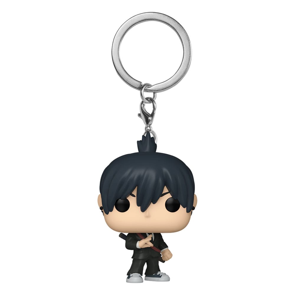 Funko Aki Chainsaw Man POP! Vinyl Keychain Display 12 Pack 4 cm