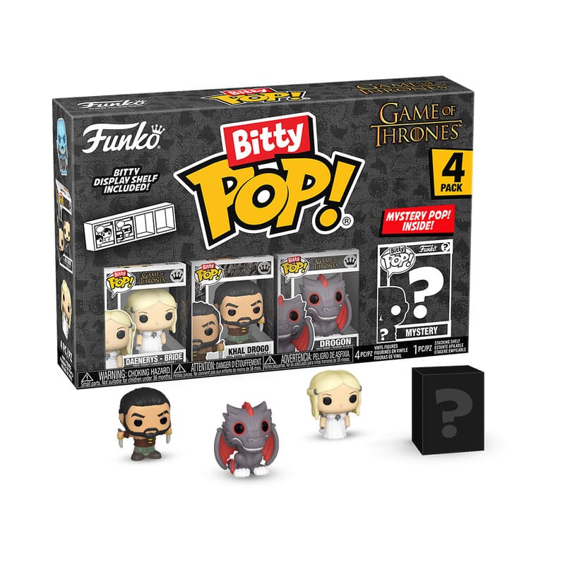 Funko Khaleesi Game of Thrones Bitty POP! Vinyl Figure 4 Pack 2,5 cm