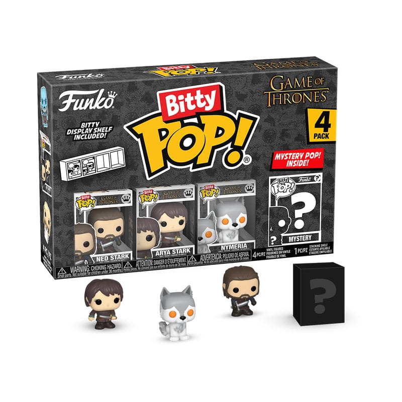 Funko Ned Stark Game of Thrones Bitty POP! Vinyl Figure 4 Pack 2,5 cm