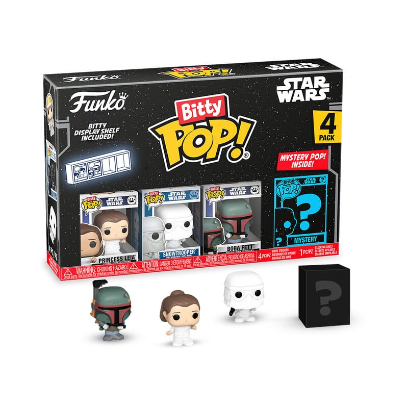 Funko Leia Star Wars Bitty POP! Vinyl Figure 4 Pack 2,5 cm