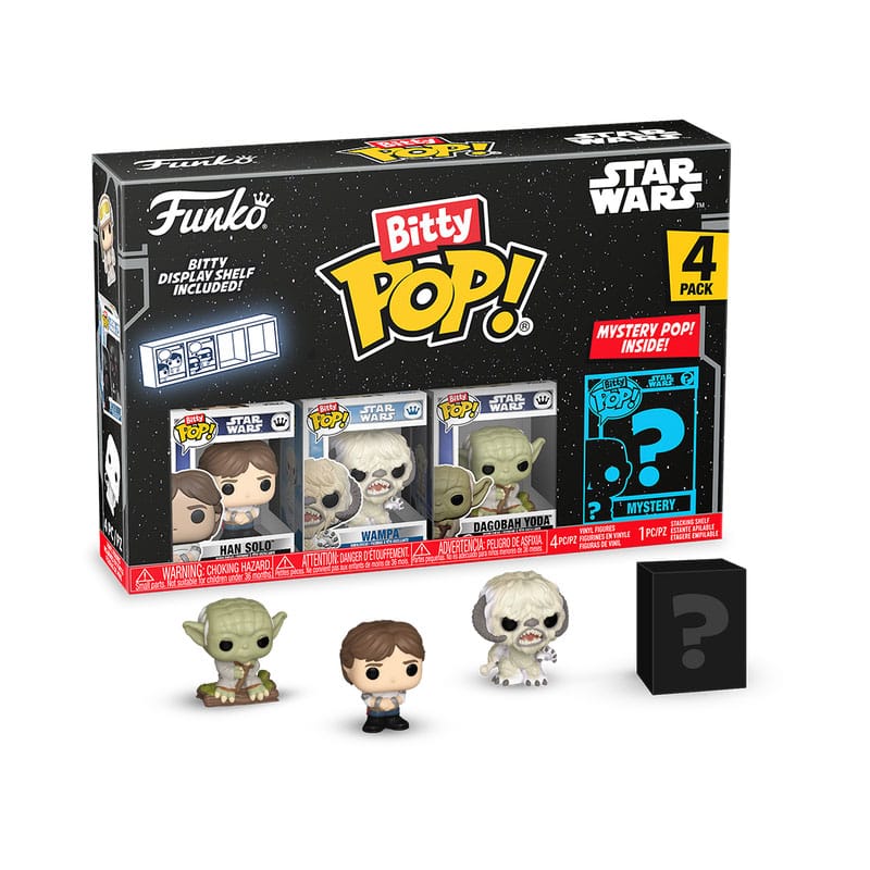 Funko Han Solo Star Wars Bitty POP! Vinyl Figure 4 Pack 2.5 cm