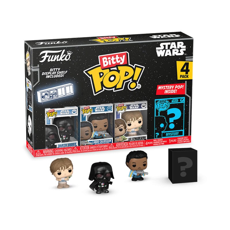 Funko Darth Vader Star Wars Bitty POP! Vinyl Figure 4 Pack 2.5 cm