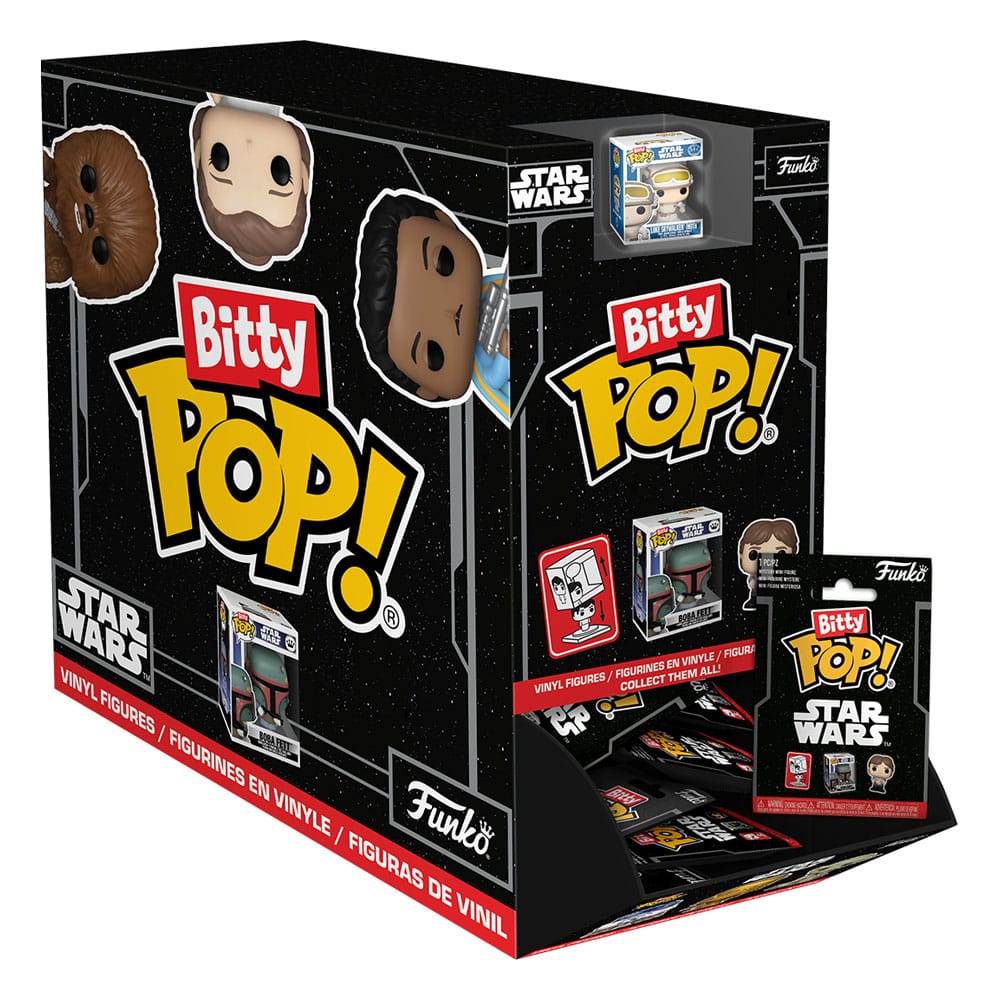 Funko Star Wars Bitty POP! Vinyl Figure Display Series 2 32 Pack 2.5 cm