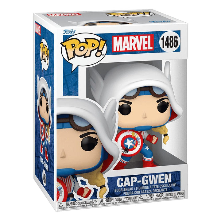 Cap-Gwen Marvel's Spider-Gwen Gwenverse #3 Funko POP! Vinyl Figure