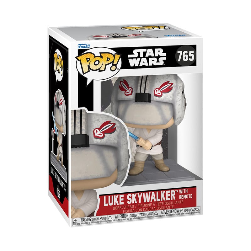 Luke Skywalker With Remote Star Wars Funko POP! Vinyl Figure