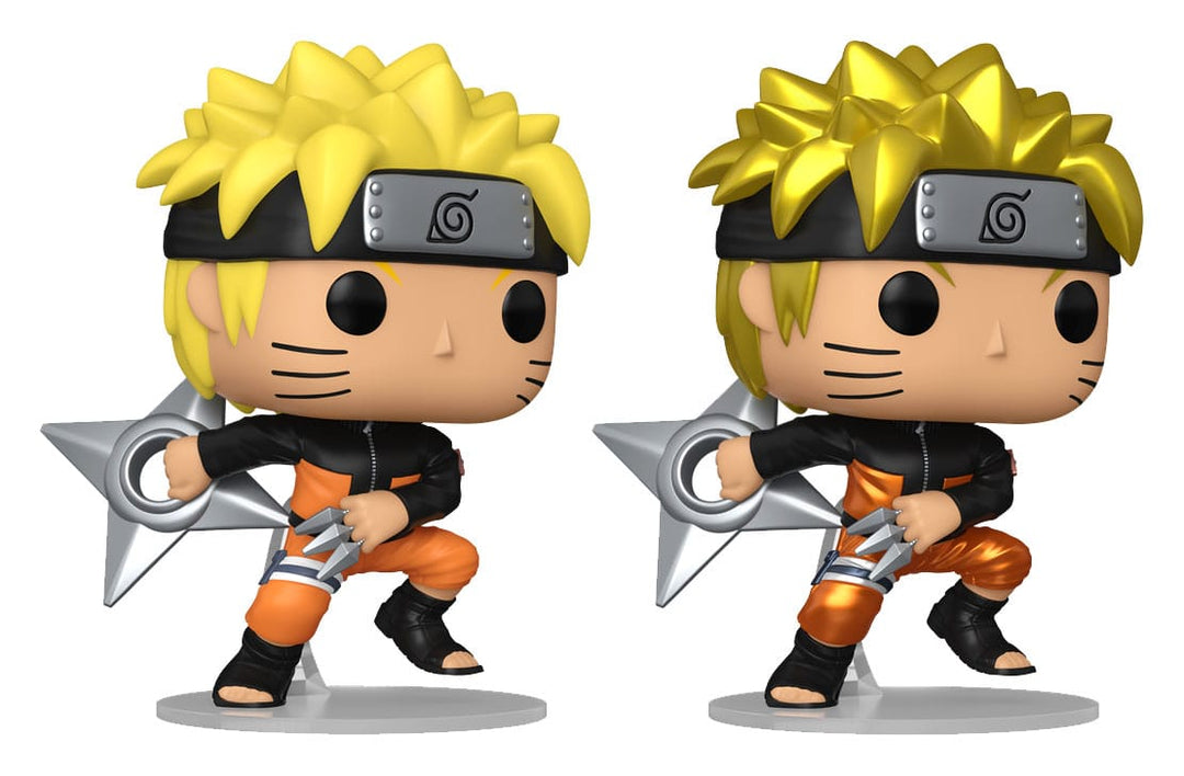 Funko Naruto Naruto POP! Animation Vinyl Figure Shuriken with Chase 9 cm Assortment 6 Pack