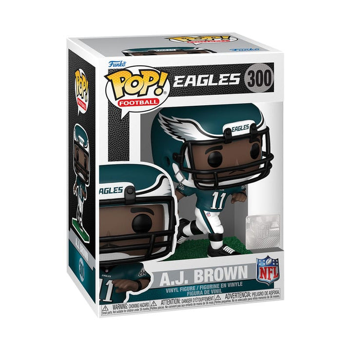 AJ Brown (Green and White Uniform) NFL Eagles Funko POP! Vinyl Figure