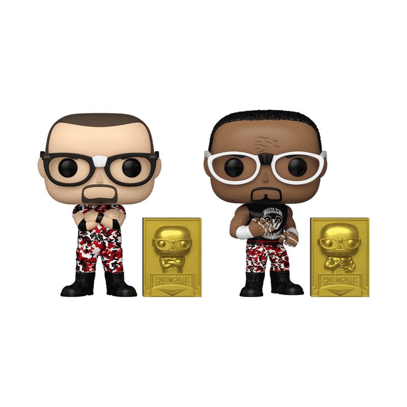Funko The Dudley Boyz WWE POP and Buddy Vinyl Figure 2 Pack 2018 Hall of Fame Exclusive 9 cm