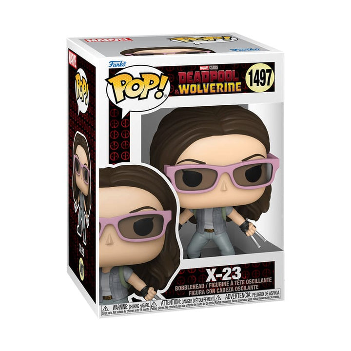 Marvel Funko Pop X-23 #1497 Boxed Front View
