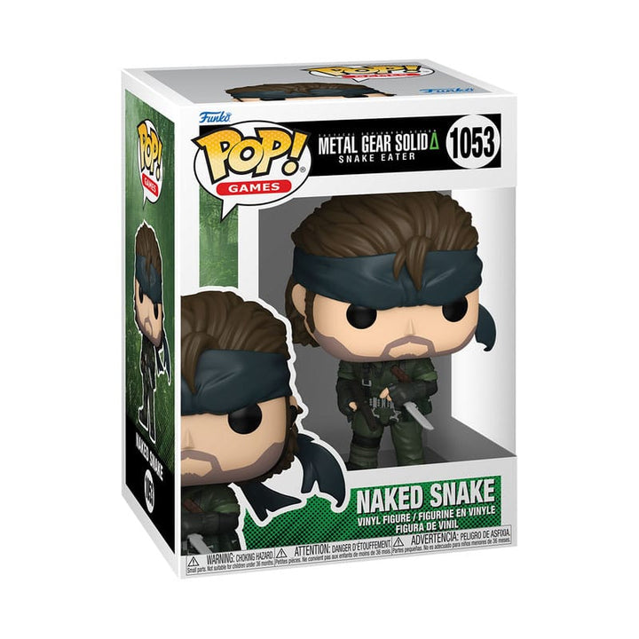 Naked Snake Metal Gear Solid Funko POP! Games Vinyl Figure