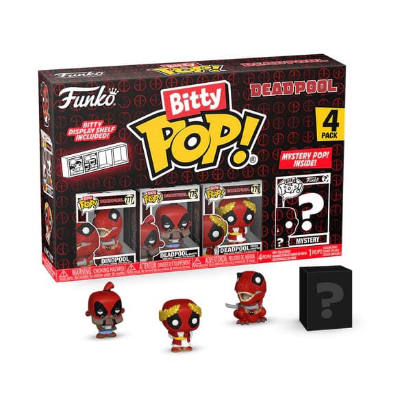 Dinopool 2 Marvel Deadpool Funko Bitty POP! Vinyl Figure (4-Pack)
