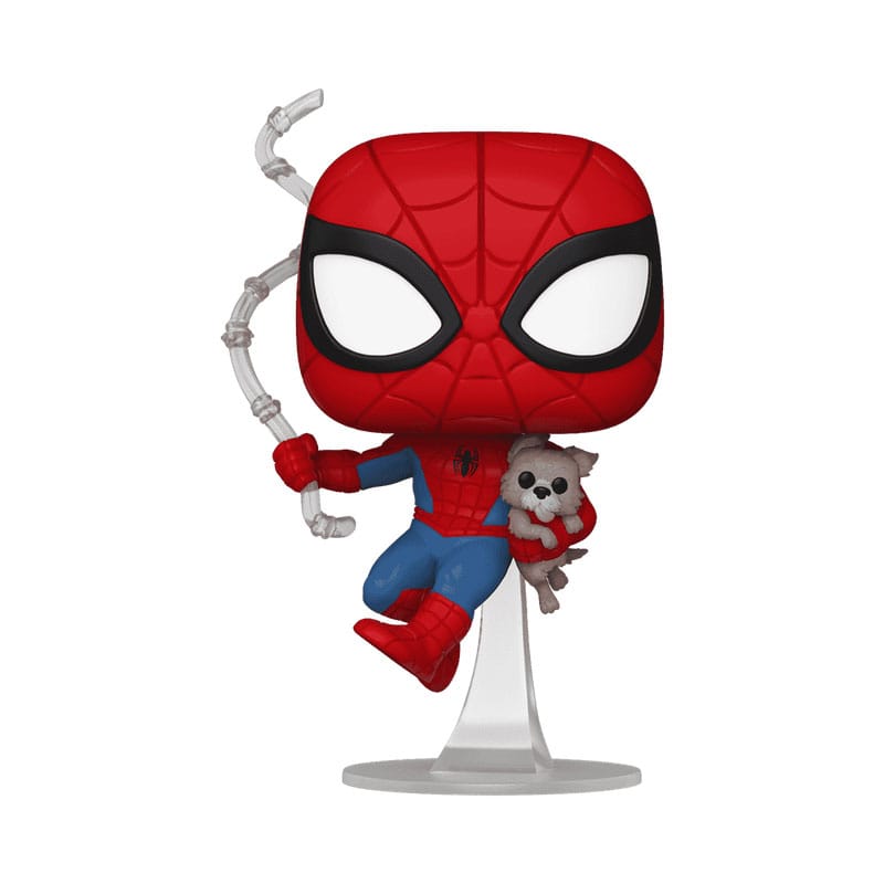 Funko Spidey Spider Man POP and Buddy Movies Vinyl Figure with Sandwich Dog 9 cm