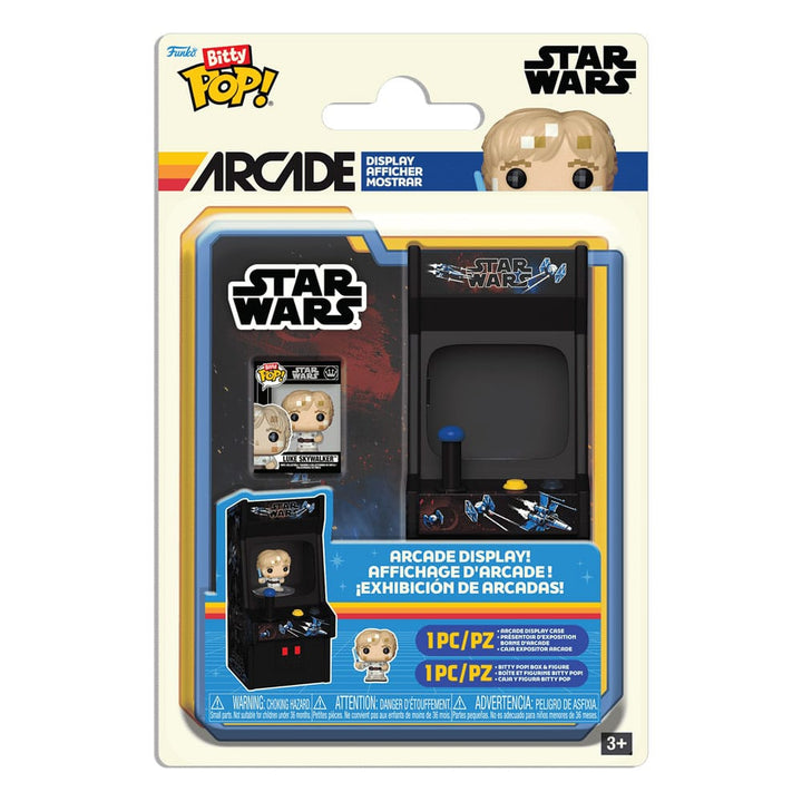 Funko Luke Skywalker Star Wars Bitty POP Arcade 8 Bit Vinyl Figure
