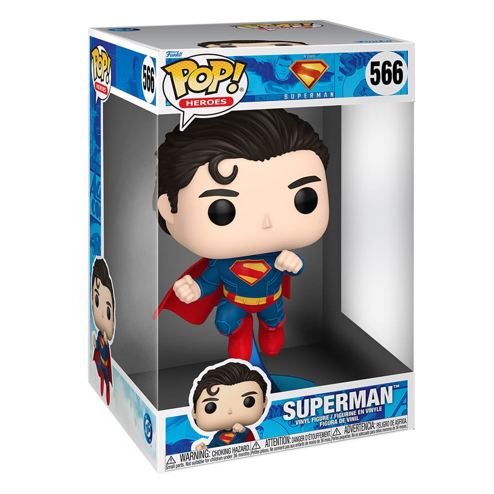 Superman Superman Superman 2025 Jumbo Funko POP Vinyl Figure