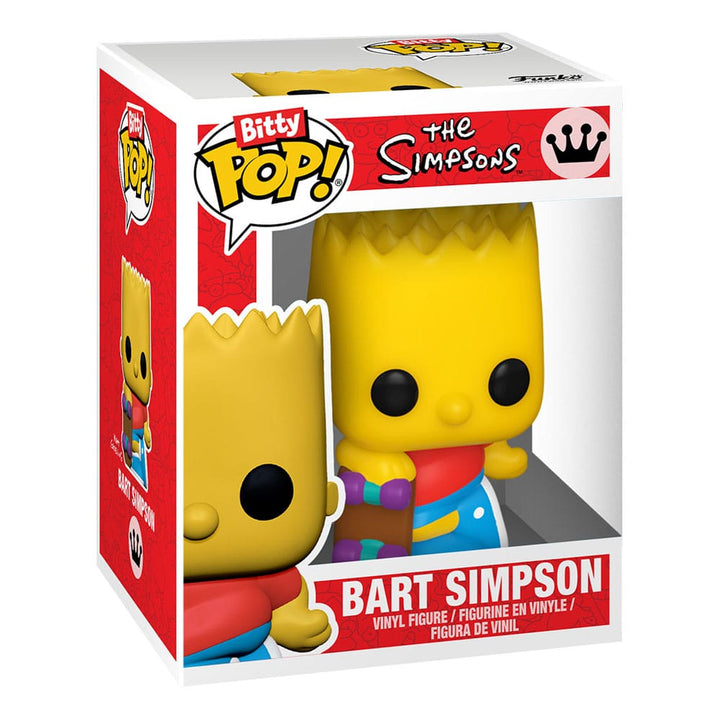The Simpsons Maggie Simpson Homer Simpson Bart Simpson Lisa Simpson Bitty POP Series 1 Vinyl Figure 4 Pack