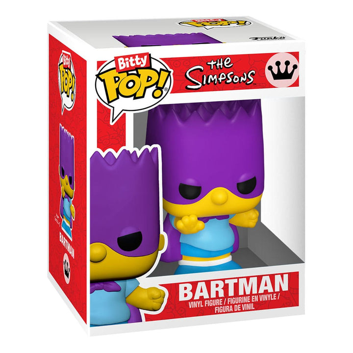 The Simpsons Maggie Simpson Homer Simpson Bart Simpson Lisa Simpson Bitty POP Series 1 Vinyl Figure 4 Pack