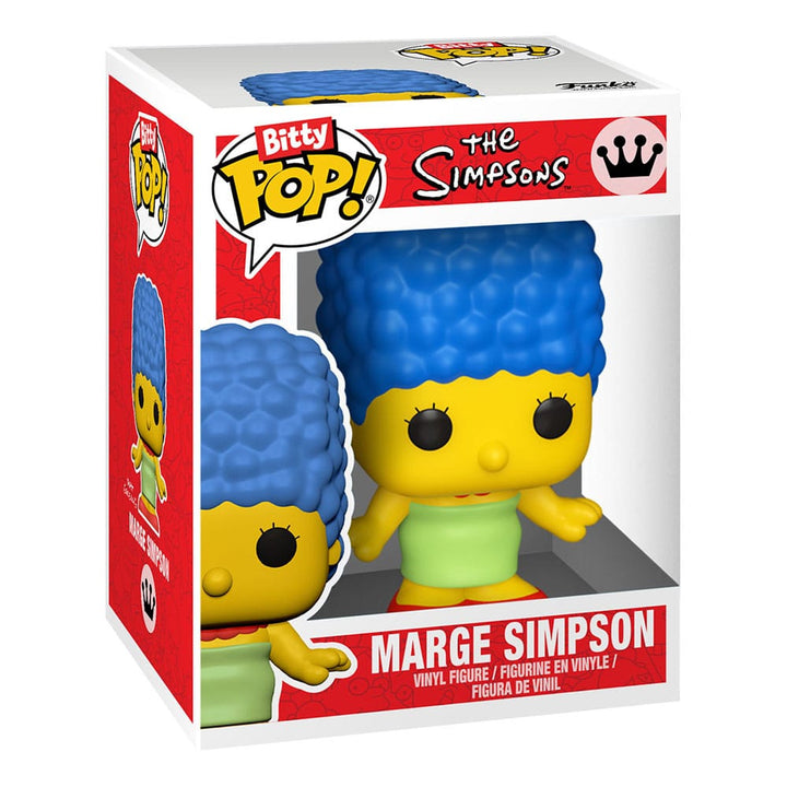 The Simpsons Maggie Simpson Homer Simpson Bart Simpson Lisa Simpson Bitty POP Series 2 Vinyl Figure 4 Pack