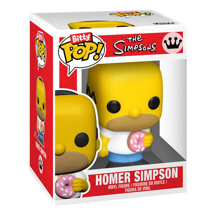 Funko Maggie Simpson Homer Simpson Barney Gumble The Simpsons Bitty POP Series 3 Vinyl Figure 4 Pack
