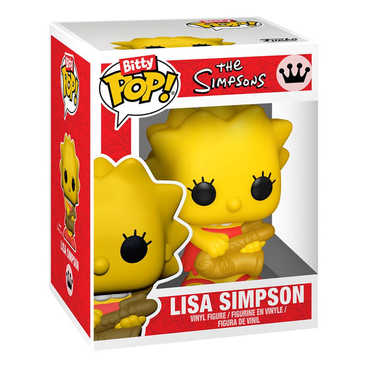 Funko Scratchy Grampa Simpson Lisa Simpson The Simpsons Bitty POP Series 4 Vinyl Figure 4 Pack