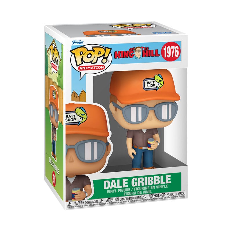 King of the Hill Dale Gribble POP TV Vinyl Figure 9 cm