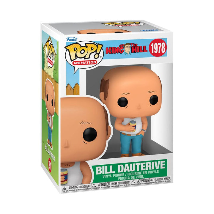 King of the Hill Bill Dauterive POP TV Vinyl Figure 9 cm
