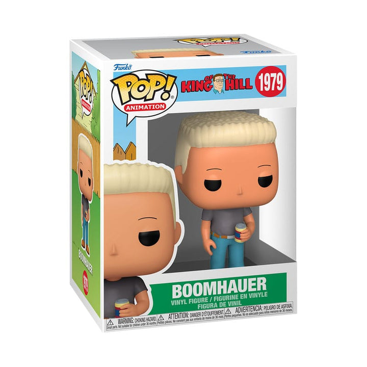 King of the Hill Boomhauer POP TV Vinyl Figure 9 cm