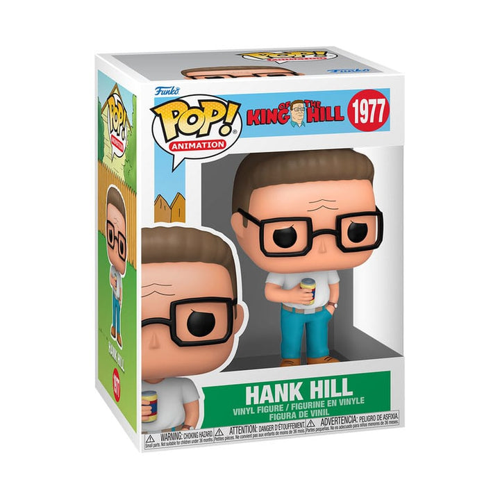 King of the Hill Hank Hill POP TV Vinyl Figure 9 cm