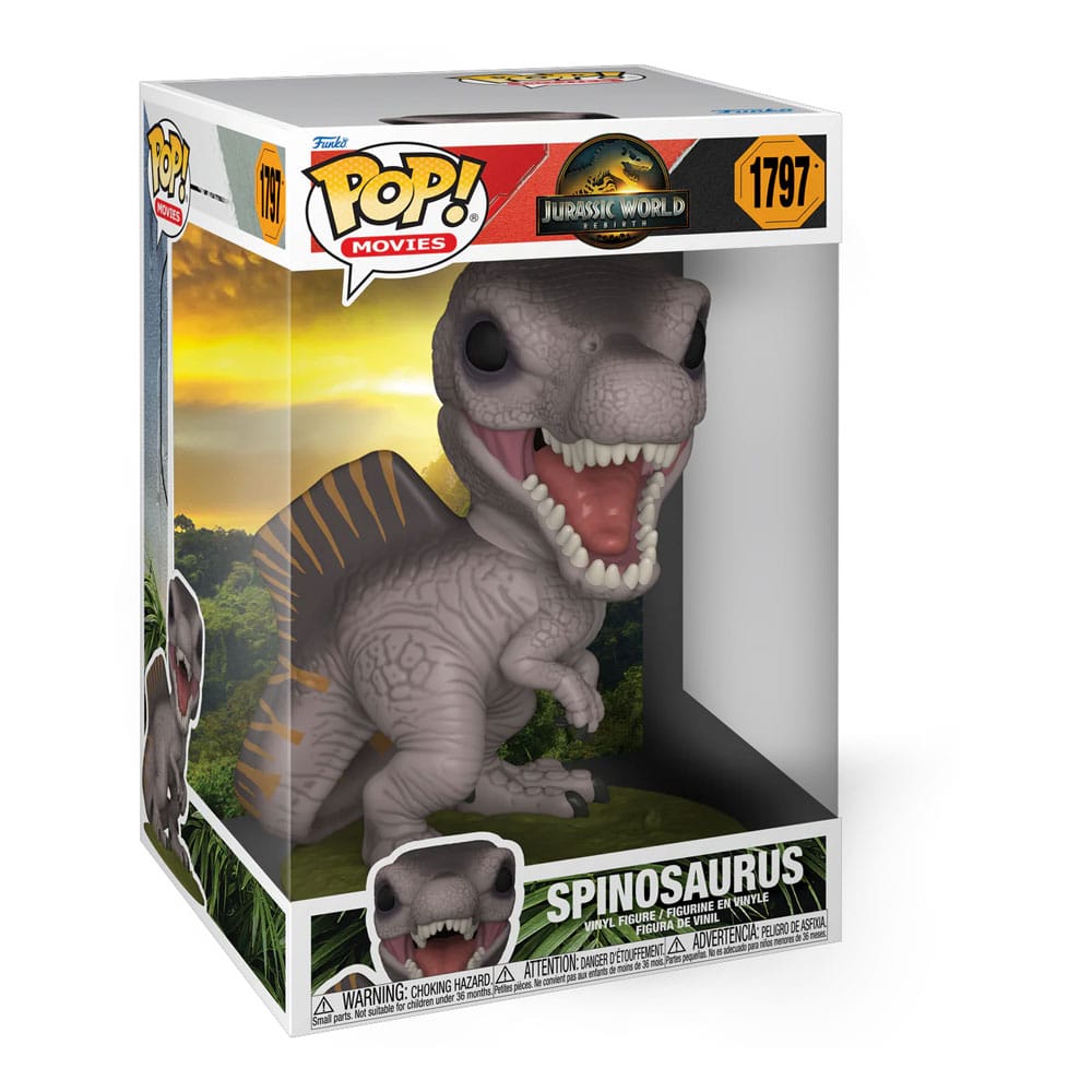 Spinosaurus Jurassic World Rebirth Super Sized Jumbo Funko POP! Vinyl Figure