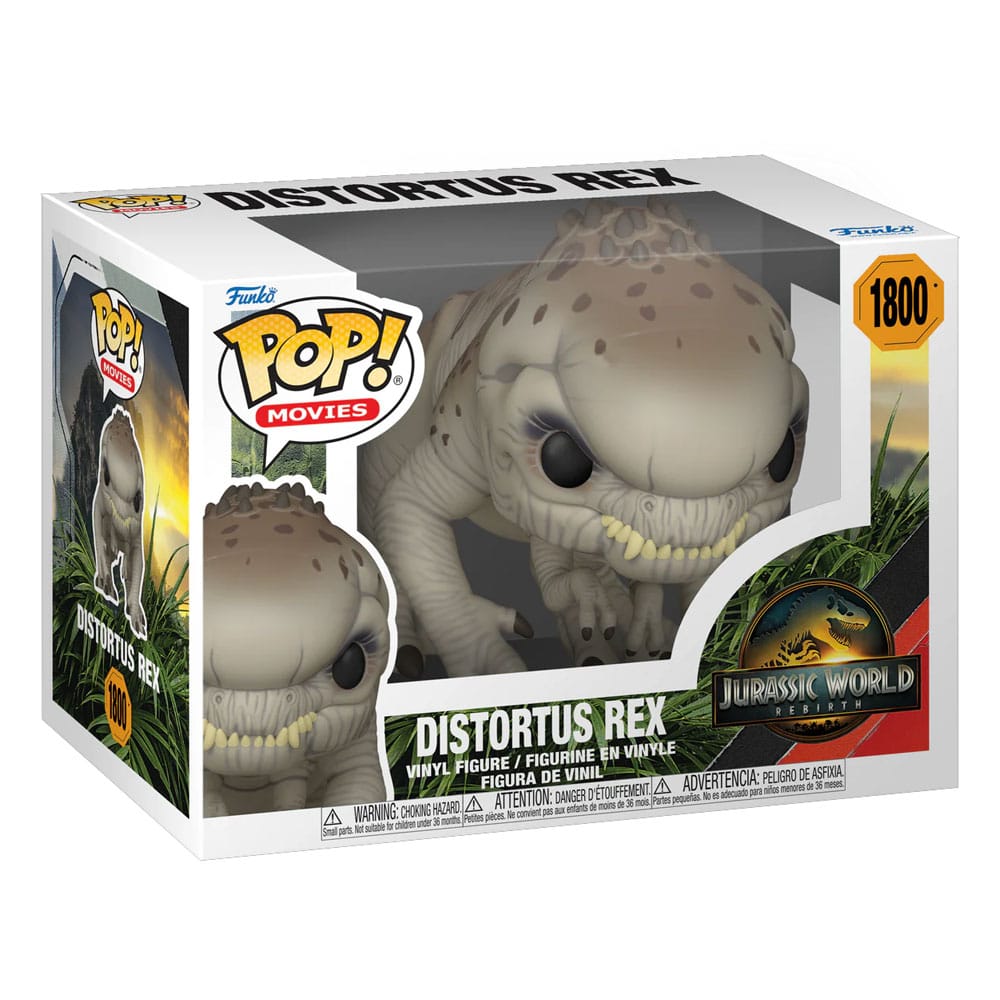 Distortus Rex Jurassic World Rebirth Funko POP! Vinyl Figure