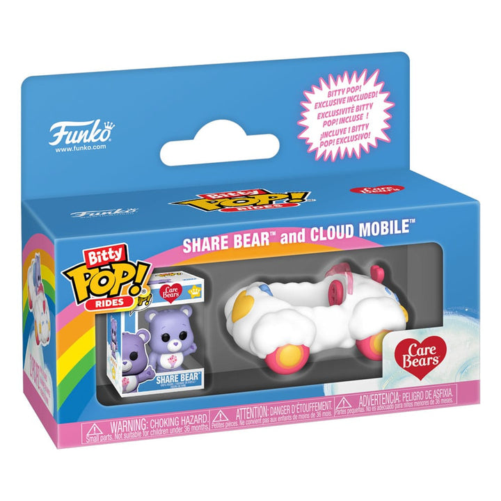 Funko Care Bears Bitty POP Rides Vinyl Figure Share Bear and Cloud Mobile