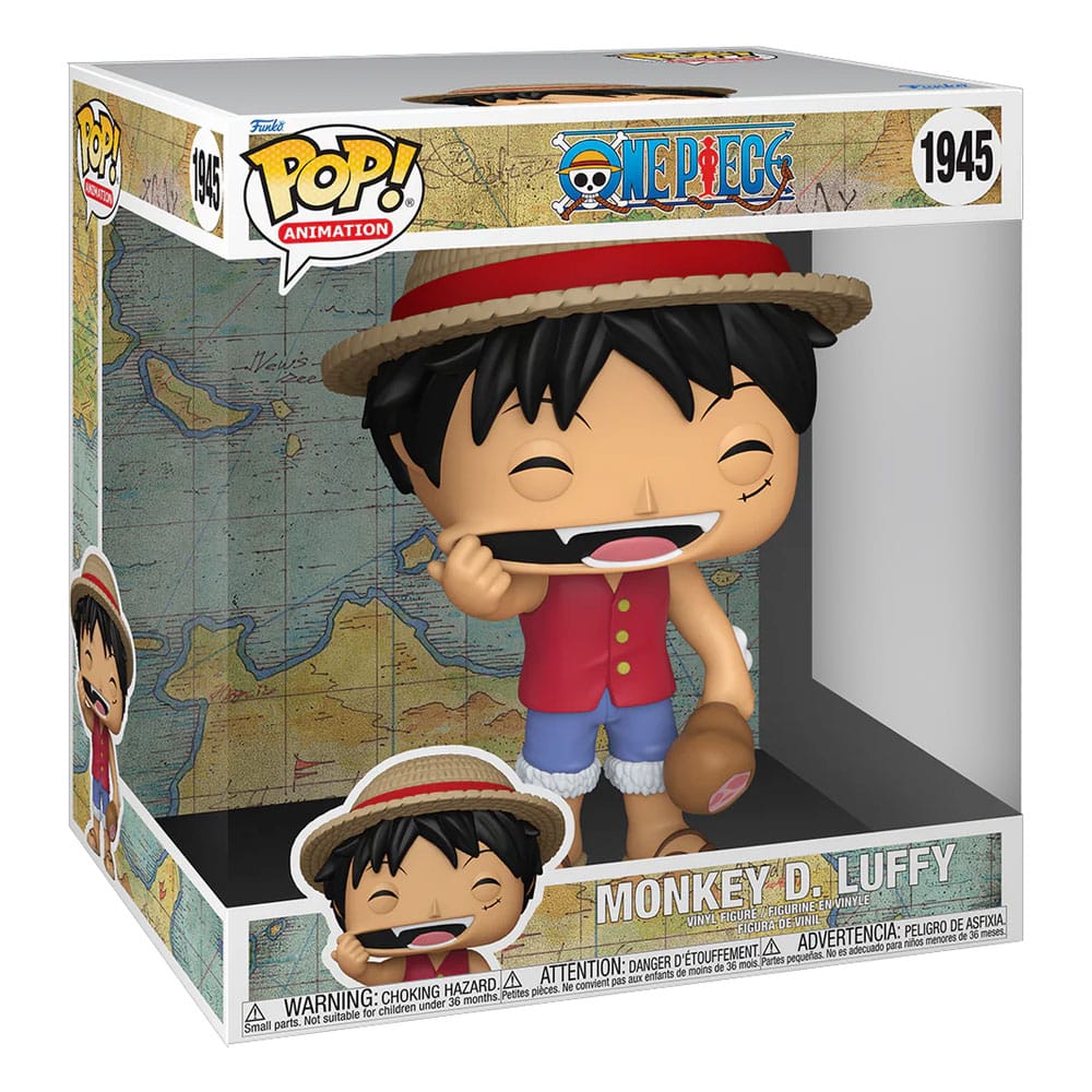 One Piece Monkey D Luffy One Piece Super Sized Jumbo POP Vinyl Figure Stretching