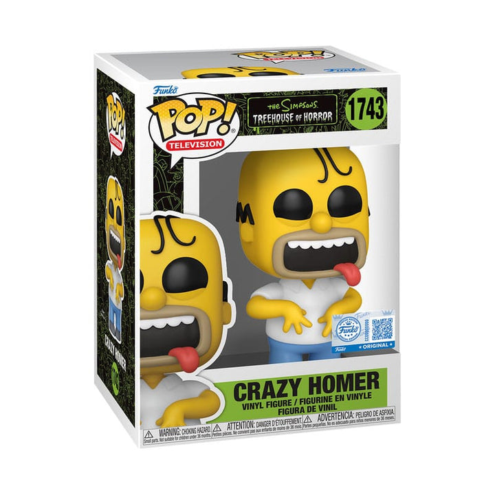 Crazy Homer Simpson (Treehouse of Horror) The Simpsons Funko POP! Television Vinyl Figure