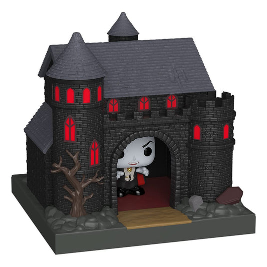Funko Universal Monsters Bitty POP Towns Vinyl Figure Dracula With Castle