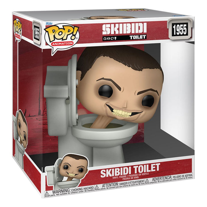 Funko Skibidi Toilet Skibidi Toilet Super Sized Jumbo Funko POP Vinyl Figure