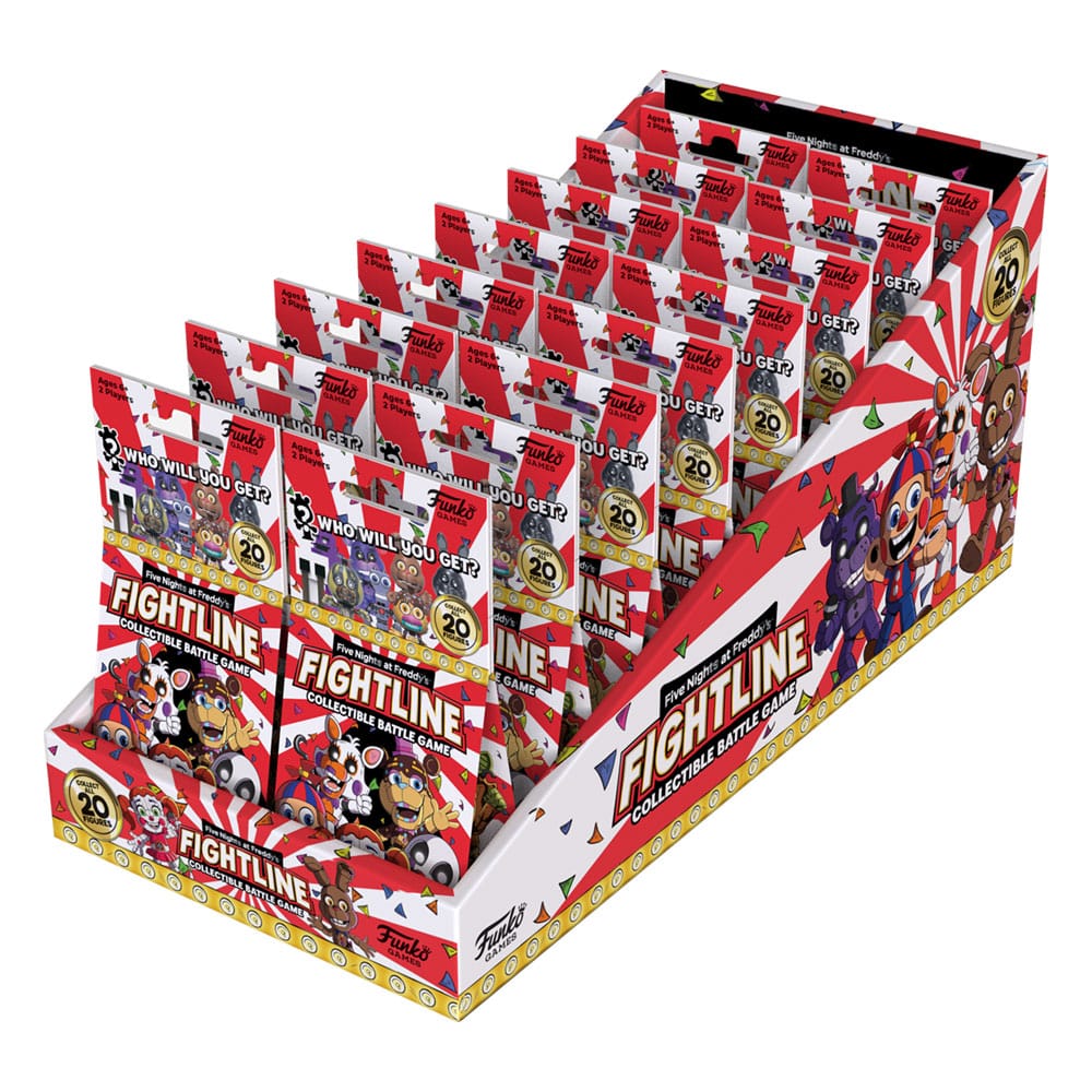 Five Nights at Freddys Fightline Five Nights at Freddys Card Game Extensions Battle Assortment Set of 16