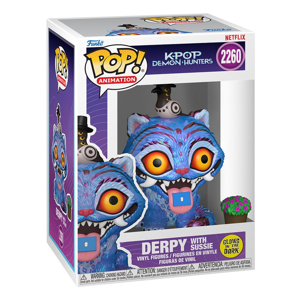 Derpy with Sussie (Glow-in-the-Dark) KPop Demon Hunters Funko POP! Vinyl Figure