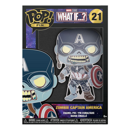 What If...? POP! Enamel Pin Zombie Captain America